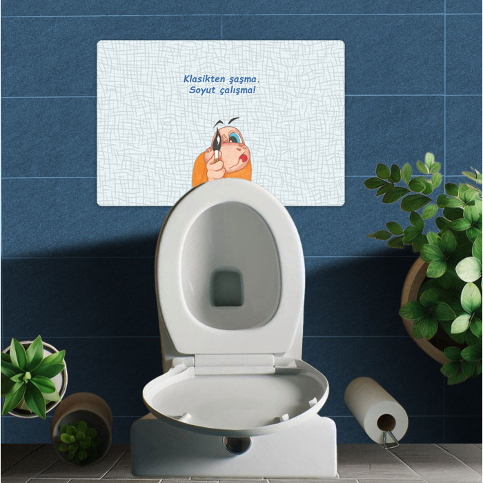 Soyut Çalışma - Banyo Paspas