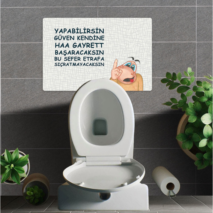 Sıçratma - Banyo Paspas