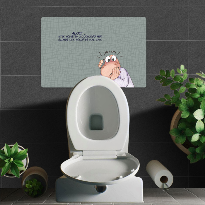 Yüklü Mal Banyo Paspas